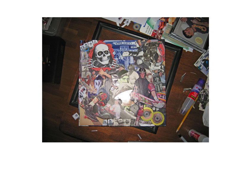 Rip the Ripper collage in progress