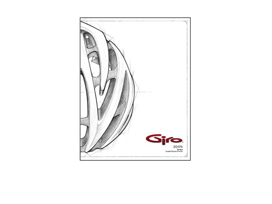 Giro Bike Catalog cover Illustration Joe Saputo