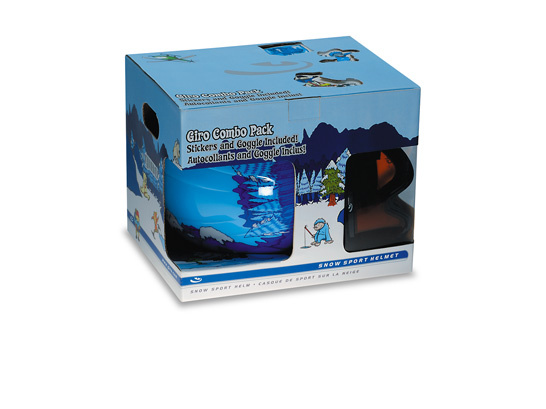 Giro Snow Youth Combo box illustration Danny Sun