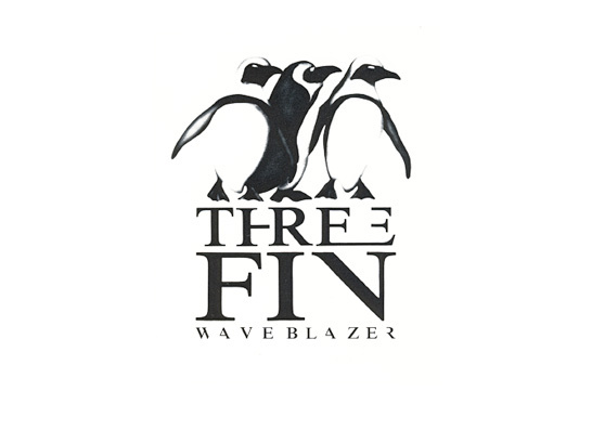 3 Fin Waveblazer logo Santa Cruz Surfboards