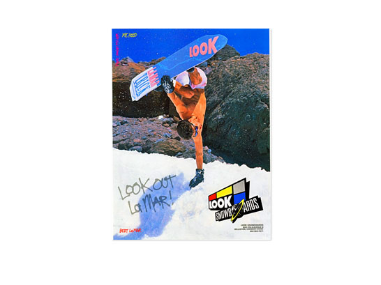 Look LaMar Snowboard Ad