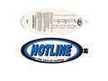 Hotline Wetsuit sticker and hangtag