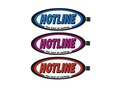 Hotline Wetsuit sticker and hangtag