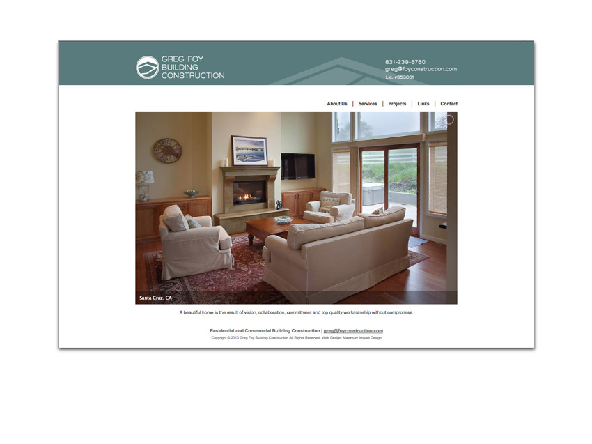 Foy Construction Aptos New Build