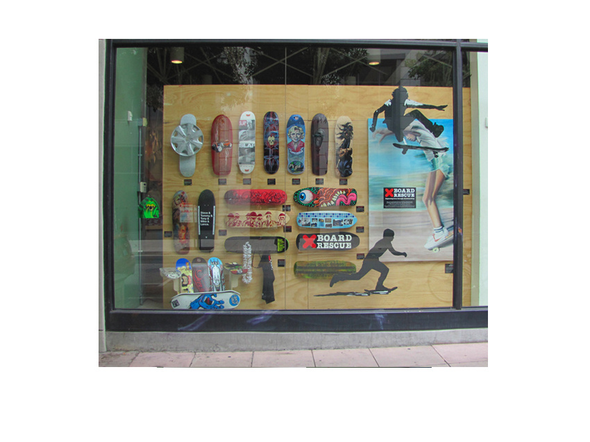 Board Rescue Skateboard Art Show Urban Outfitters