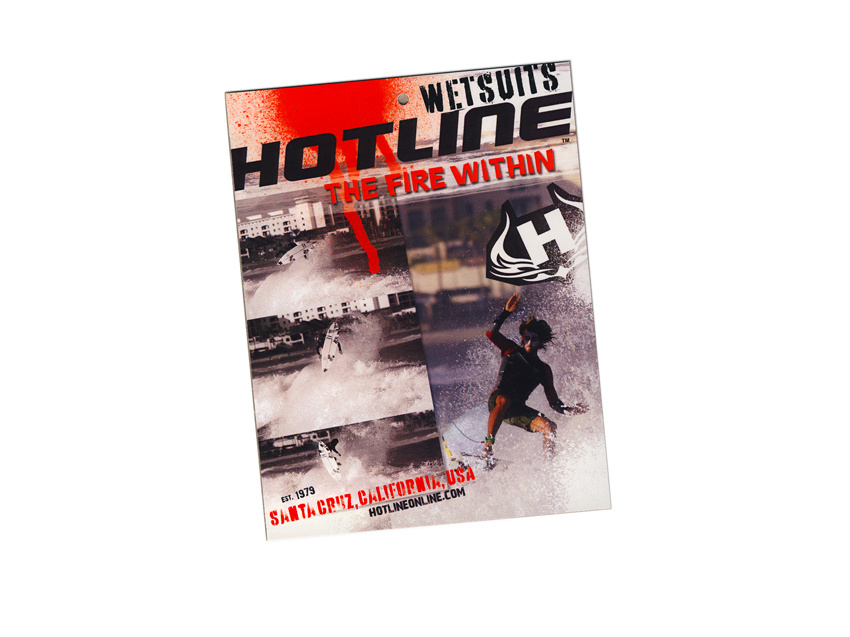 Hotline Wetsuit Hang Tag