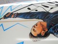 James Durbin Surfboard illustration by Kevin Walsh