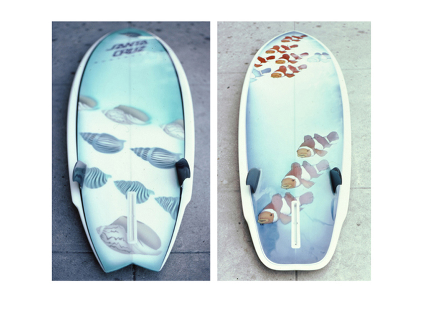 Surfboard Airbrushes for the Santa Cruz Surf Shop