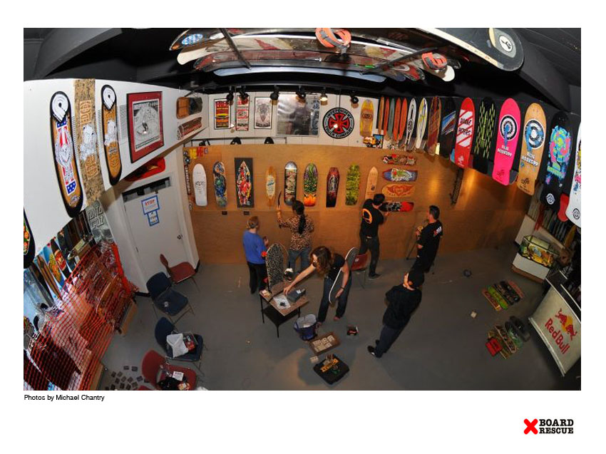 Board Rescue Skate Art Show Boardroom Fundraiser