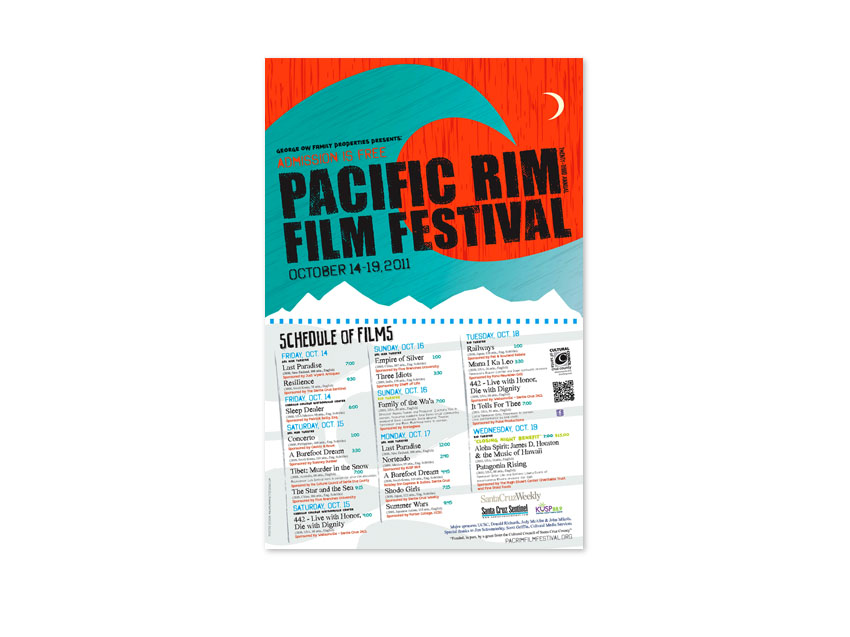 Pacific Rim Film Festival Poster 2011