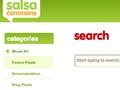 Implemented refinement of secondary navigation for salsacommons.org