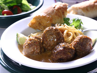 Crock Pot Peanut Meatballs