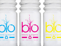 Beauty Is Organic: Promotional logo for organic beauty line.
