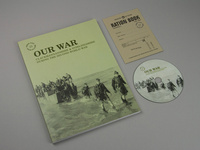 Our War - Book, Invite and DVD