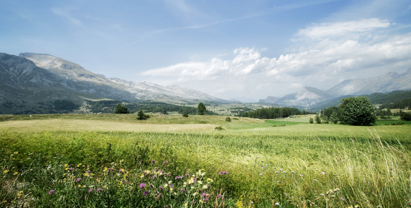 Devoluy Plateau, France