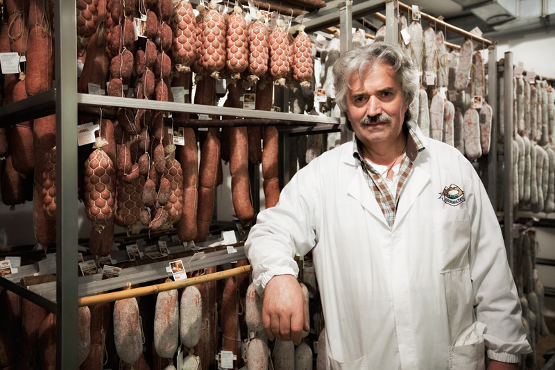 Salami maker - Castelsantangelo sul Nera