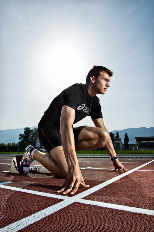 Christophe Lemaitre - European 100m record holder