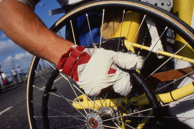 The Hand of Courage. London Marathon 1984