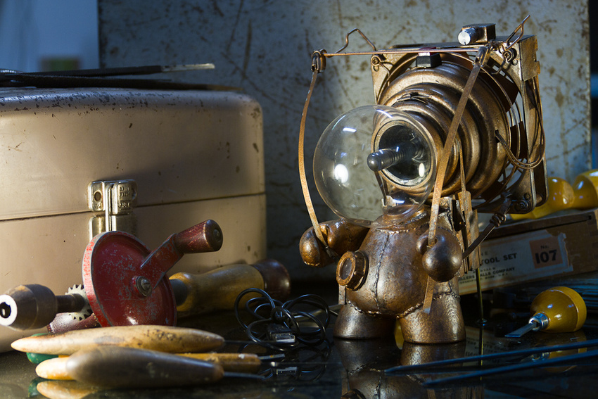 Steampunk Piggyson Steam Tesla Minion by Joseph Drust Steampunk Piggyson Steam Collection Tesla Minion by Joseph Drust