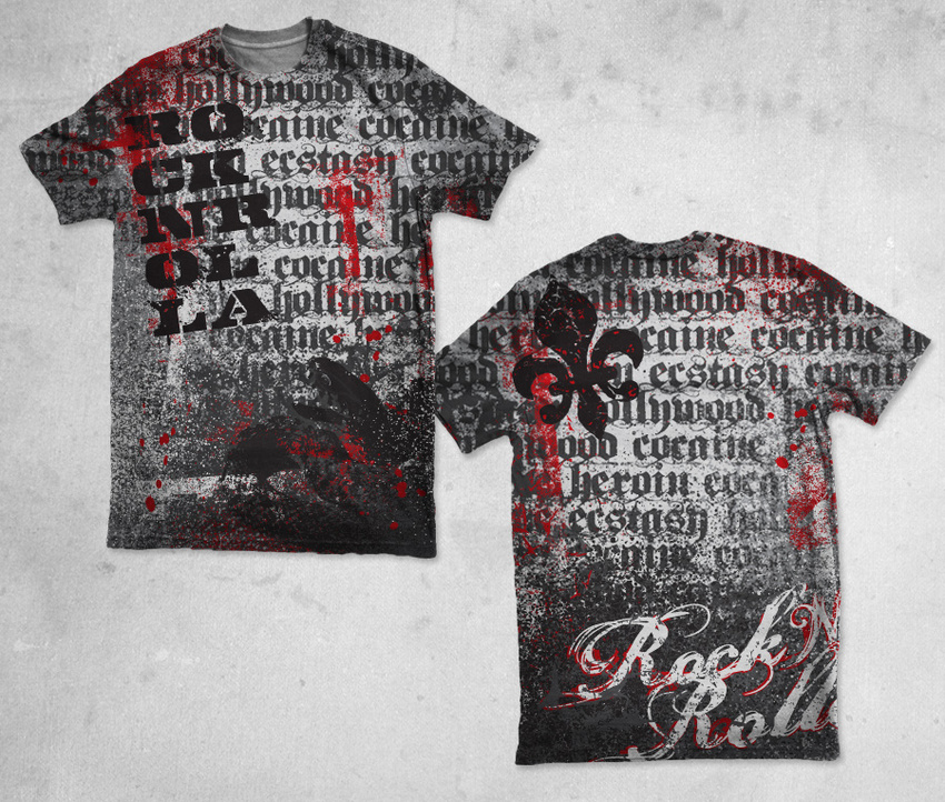 Rock N Rolla Apparel design