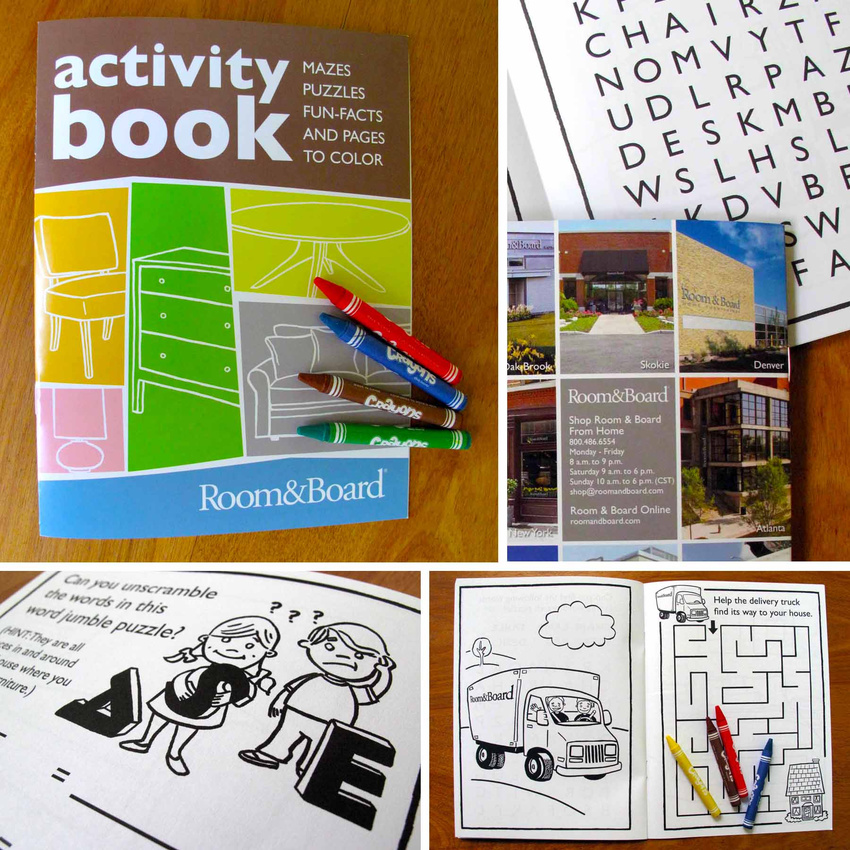 Room & Board Activity Book