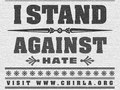 Against Hate Sticker