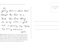 Stop the Cycle Campaign - Postcard 3 (Back)