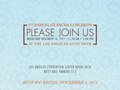 GLANCDA RSVP Card - Front