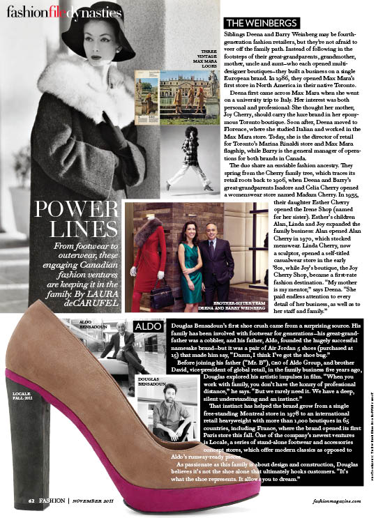 FASHION Magazine - November 2011