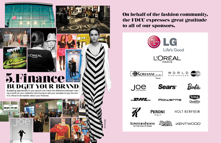 LG Fashion Week Guidebook - March 2011. 5,000 copies printed.