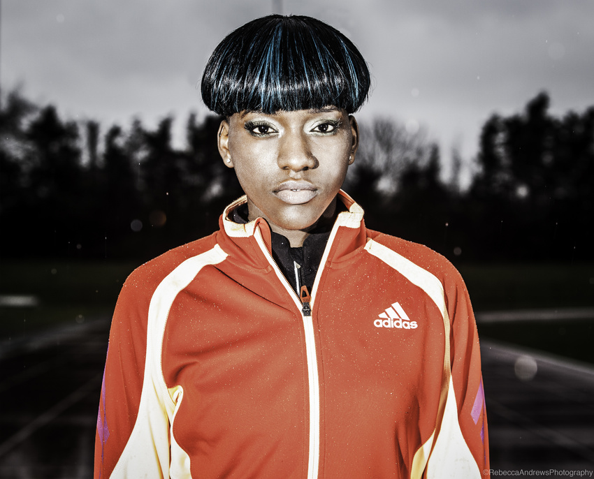 Hurdler Rachael Nakaye / Portfolio D1models