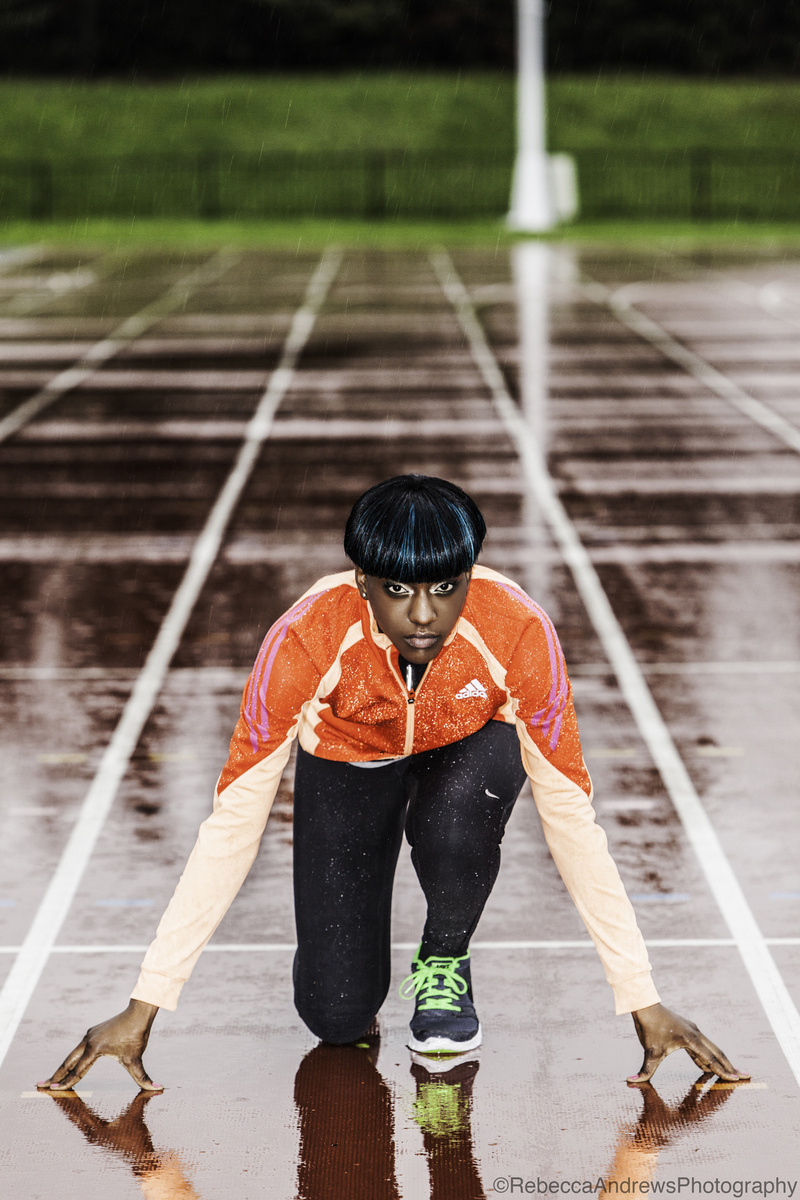 Hurdler Rachael Nakaye / Portfolio D1models