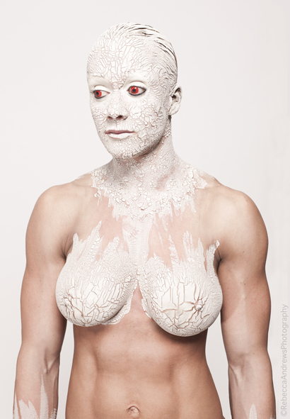 Model: Carmen Knights / MUA: Bill Turpin / Photographer: Rebecca Andrews