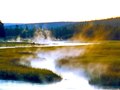 National Park Service/ Ad/ Firehole River-Yellowstone N.P.
