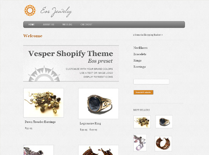 Eos Preset of Vesper Shopify Theme