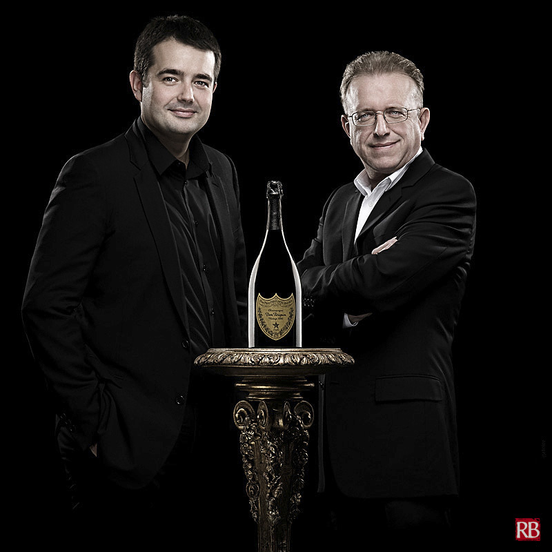Jean-François Piège, chef - Richard Geoffroy, chef de cave at Dom Perignon