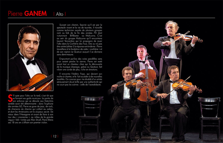 Programme Le Quatuor