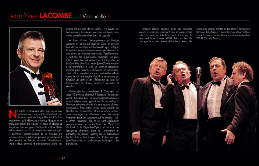 Programme Le Quatuor