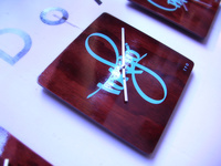 hand made series of world clocks