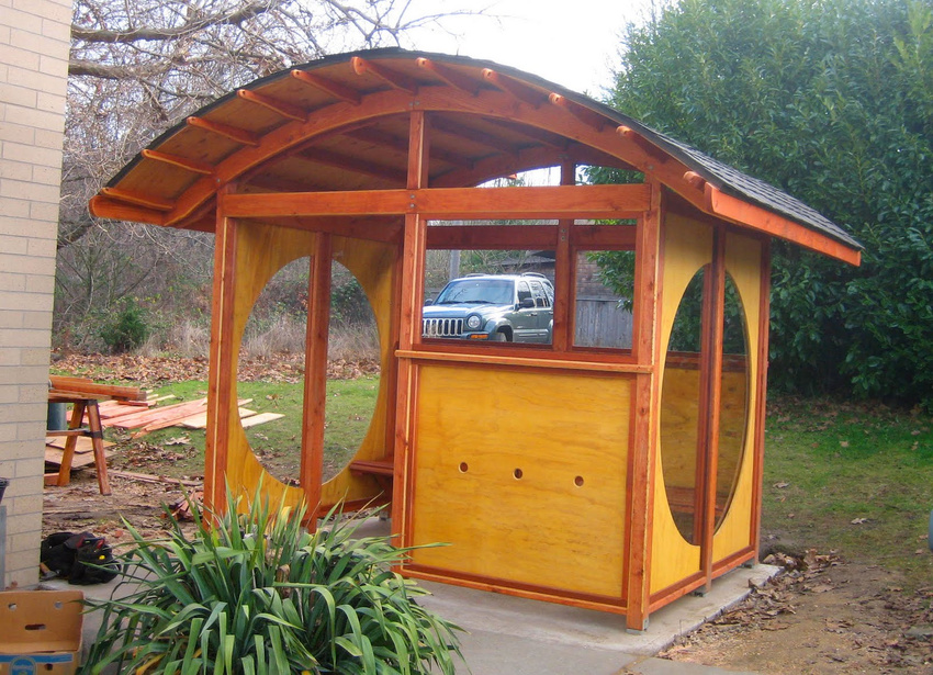 Rounded Outdoor Building