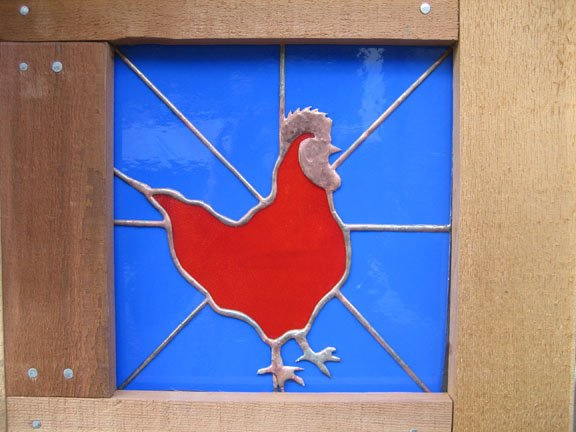 Chicken Coop at a private elementary school in Seattle Washington