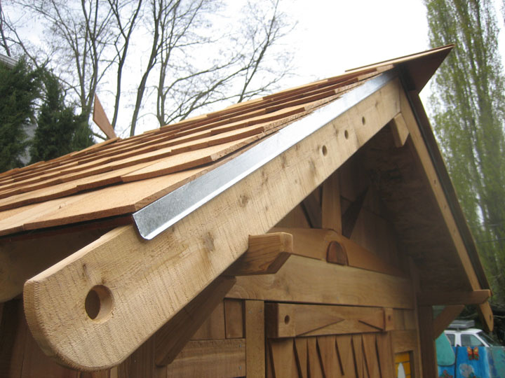 Chicken Coop at a private elementary school in Seattle Washington