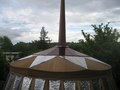 Rocket Ship play structure for private elementary school in Seattle Washington