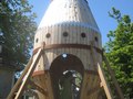 Rocket Ship play structure for private elementary school in Seattle Washington