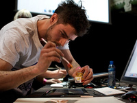 Highlights from the Cut & Paste tournament in Amsterdam on Thursday 02 April