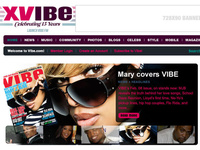 VIBE.com homepage