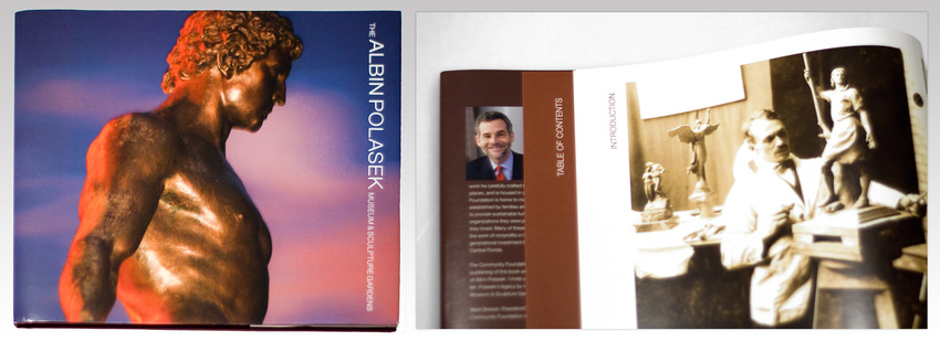 Coffee Table book for Albin Polasek Museum and Sculpture Gardens