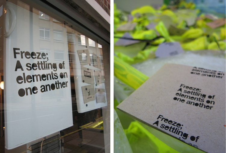 Participatory installation at Bstore, London. Collaborators: Bethany Koby, Sacha Leong, Matthew Haigh.
