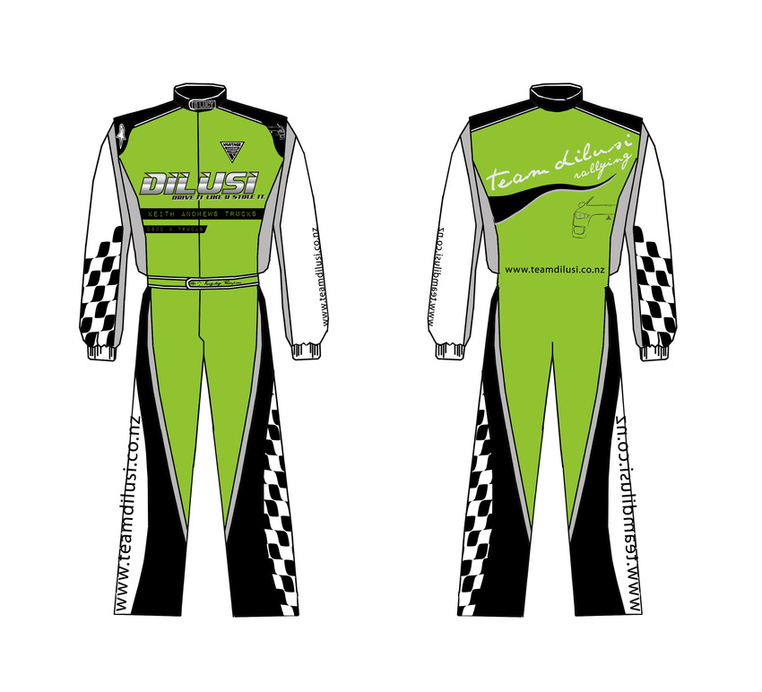 2010 Dilusi Race Suit Design