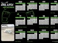 2010 Race Calendar Design